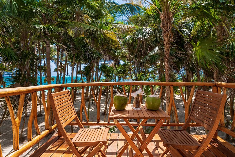 villa de lujo autosustentable con playa privada