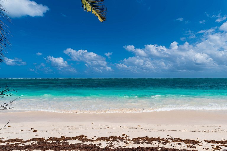 villa de lujo autosustentable con playa privada