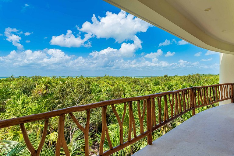 villa de lujo autosustentable con playa privada