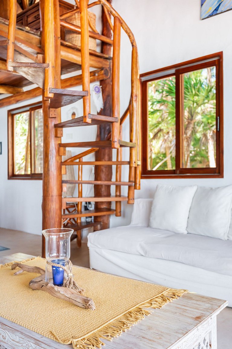 Palapa deluxe with private beach