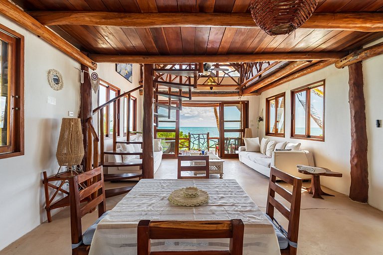 Amazing ECO Palapa at Private Beach in Sian Kaan.