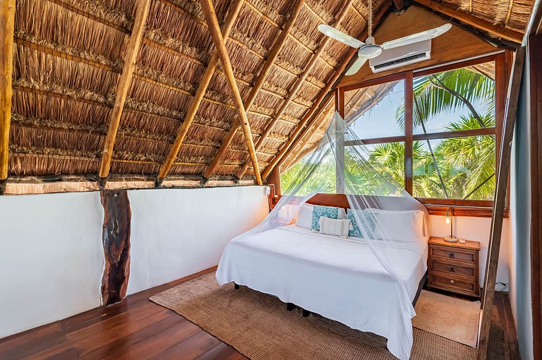 Amazing ECO Palapa at Private Beach in Sian Kaan.