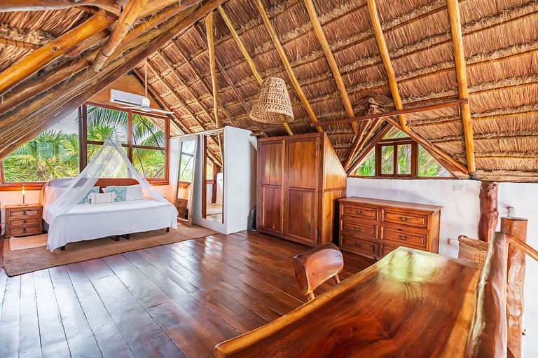 Amazing ECO Palapa at Private Beach in Sian Kaan.