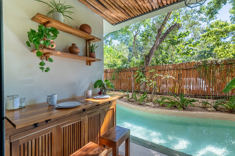 swim-up residence · ground floor · boutique condo