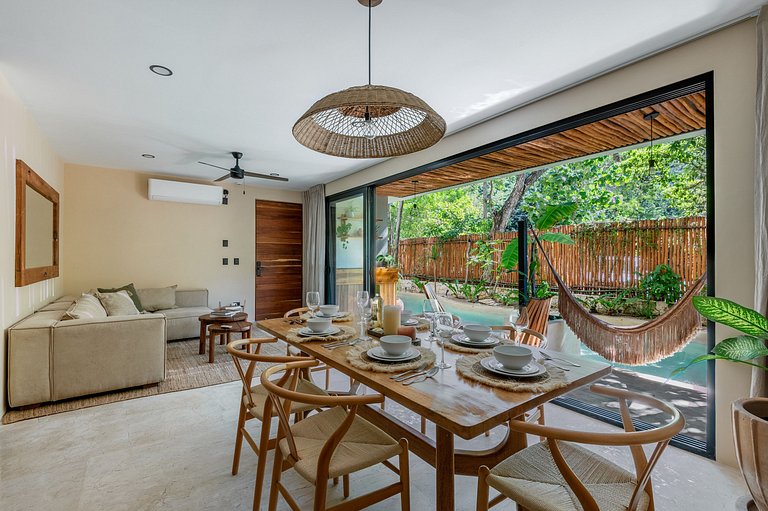 swim-up residence · ground floor · boutique condo