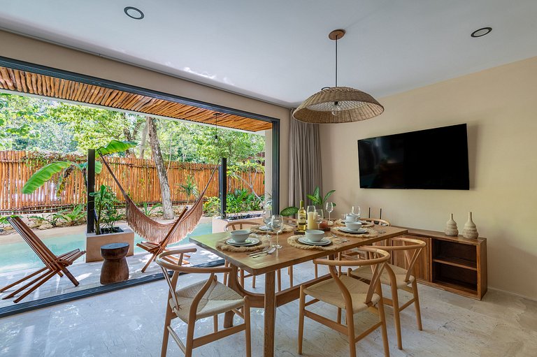 swim-up residence · ground floor · boutique condo