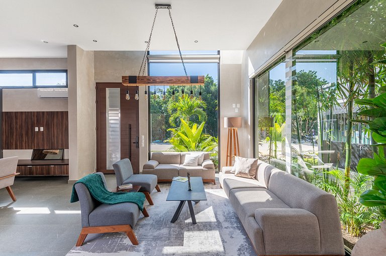 casa blue bean bahia principe tulum mexico