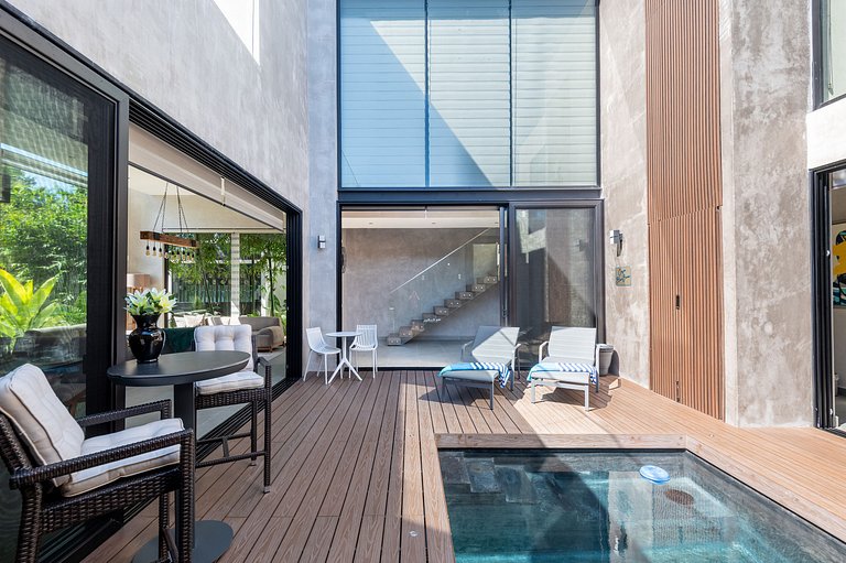 casa blue bean bahia principe tulum mexico