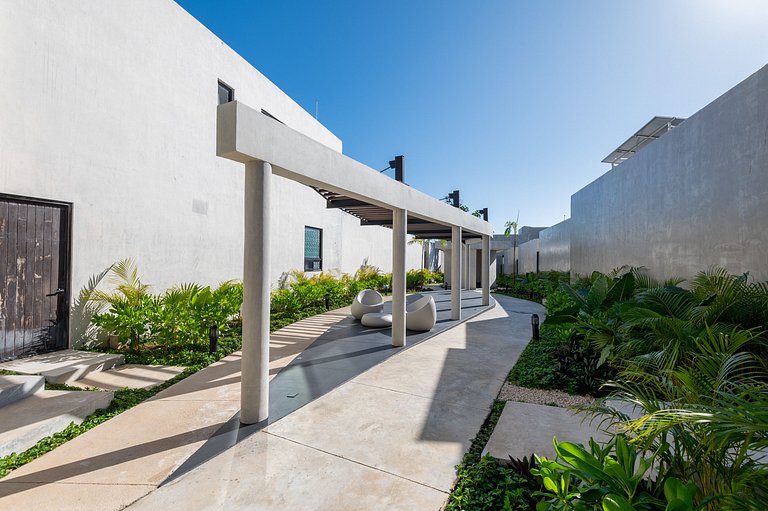 casa blue bean bahia principe tulum mexico