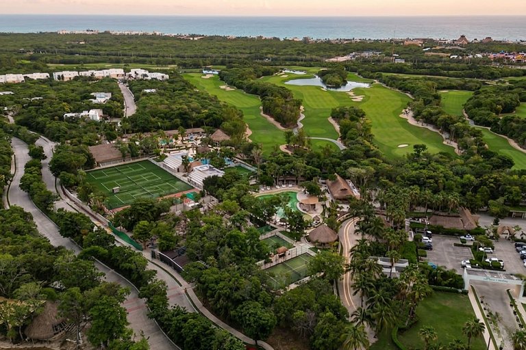 casa blue bean bahia principe tulum mexico